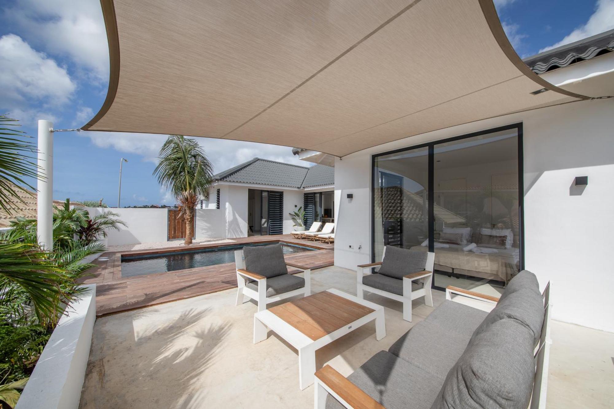 וילמסטאד Villa Noma - Luxe Villa Met Uitzicht Spaanse Water מראה חיצוני תמונה