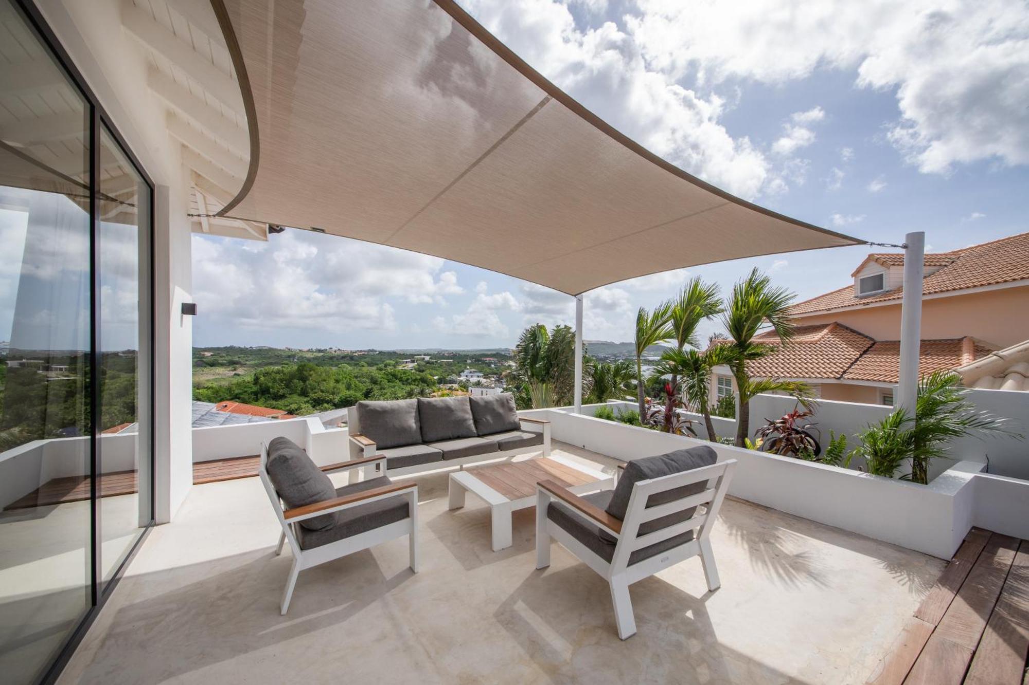 וילמסטאד Villa Noma - Luxe Villa Met Uitzicht Spaanse Water מראה חיצוני תמונה