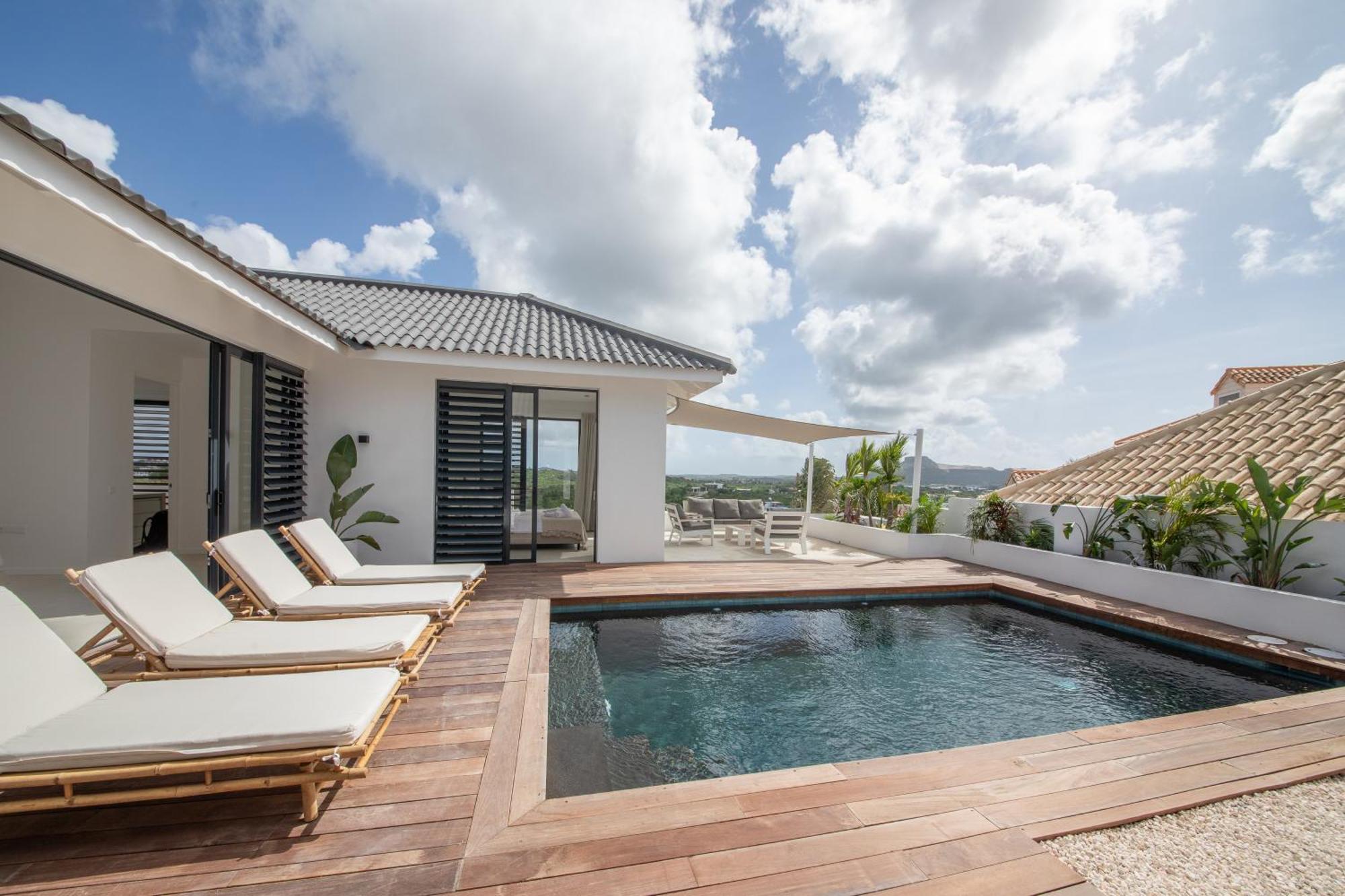 וילמסטאד Villa Noma - Luxe Villa Met Uitzicht Spaanse Water מראה חיצוני תמונה