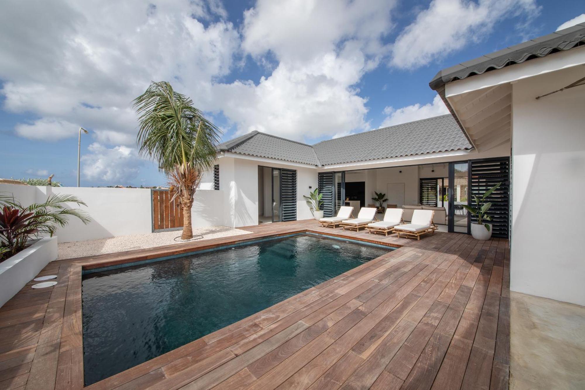 וילמסטאד Villa Noma - Luxe Villa Met Uitzicht Spaanse Water מראה חיצוני תמונה